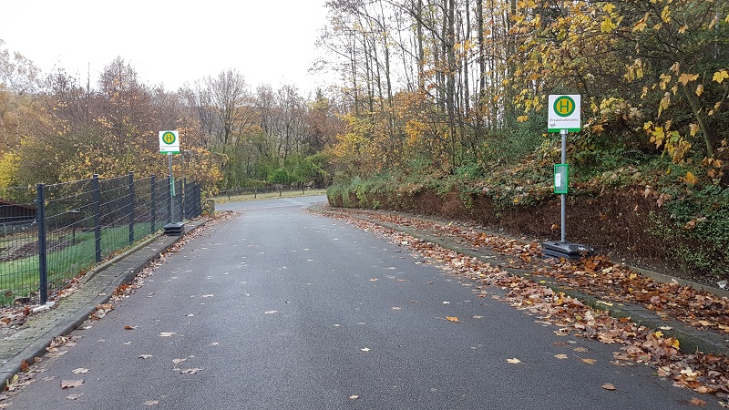 Ersatzhaltestelle an der Andreasstraße Ersatzhaltestelle an der Andreasstraße